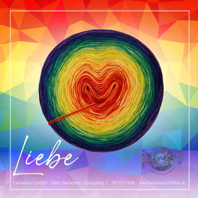 Pride Edition - Liebe - Regenbogenflagge der  LGBTQIA+ Community